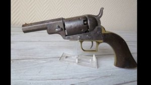 LE REVOLVER COLT BABY DRAGOON CALIBRE .31 ! (Black powder weapon)