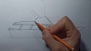 КАК НАРИСОВАТЬ ЯХТУ, ЛЕГКО.