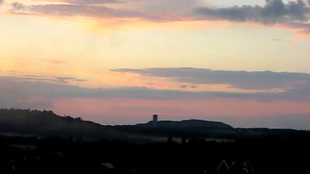 Типичный закат в Горловке смотреть онлайн