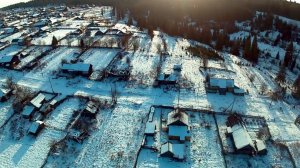 Западная окраина Кормовища, ноябрь 2017 года - видео с квадрокоптера