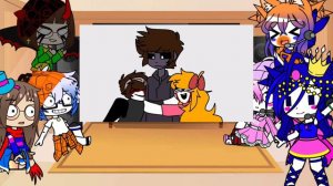 Реакция Андертейл и Fnaf 5 систр локейшен на меме. #1