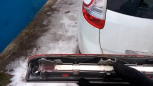 Устранение течи стопсигнала Renault Scenic 3