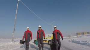 Монтаж узла учета сточных вод Sofrel LT-US