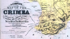 Саки на картах Крыма