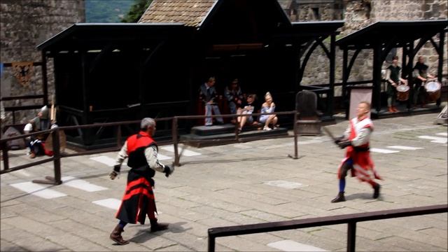 Венгрия. Вишеград. Турнир рыцарей у башни Соломона!