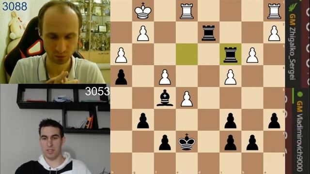 ГОЛ ПОЧЕТА! // GM СЕРГЕЙ ЖИГАЛКО vs GM ДМИТРИЙ АНДРЕЙКИН // ПАРТИЯ № 12