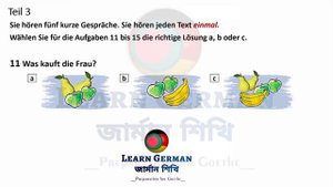 Video 210 - Goethe Zertifikat A2 Hören Modelltest mit Lösung am Ende || Hören || Practice Mock Test
