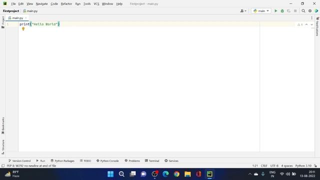 How to Run Python Programs ( .py files ) |  Python Tutorial for Beginners  | Learn Python
