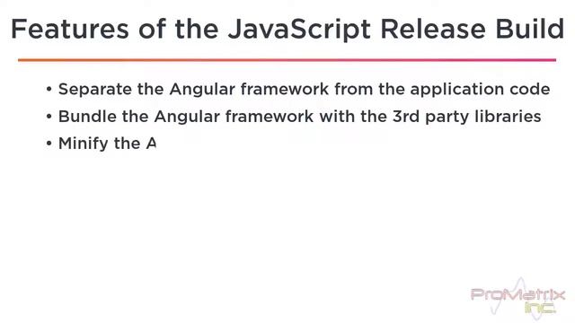 Features of the JavaScript Release Build смотреть онлайн
