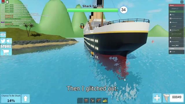 11 TITANIC ROUND! *WORLD RECORD* | ROBLOX: SharkBite смотреть онлайн