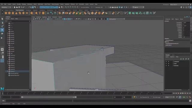 Разбор домашки курса - Основы CG (Review) 9 1 Екатерина Кравченко | Модель - НОУТБУК смотреть онлайн