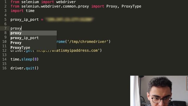 How to use proxy in Selenium Python смотреть онлайн