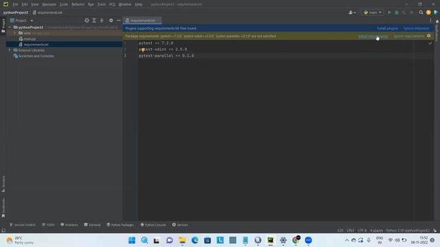 How to add dependencies for a python project смотреть онлайн