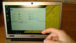 Ноутбук без ШИМ - ACER swift 1 (IPS Full HD)