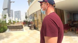 Дубай 2021. Завтрак и обзор отеля FIVE Jumeirah Village. Дорога на пляж отеля FIVE palm jumeirah