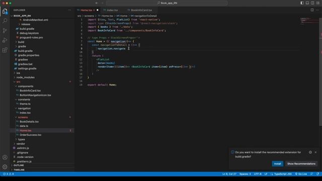 Part 2: App navigation using @react-navigation смотреть онлайн