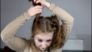 Стрижка "Каскад" на средние волосы за 10 минут самой себе/Como cortar el pelo en casa, paso a paso❤