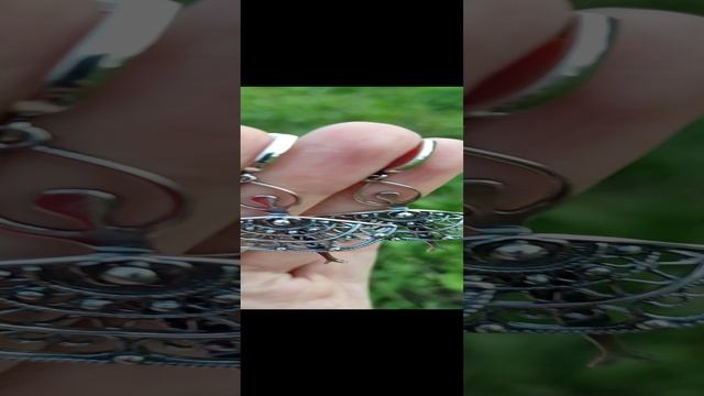 Серебряные серьги
