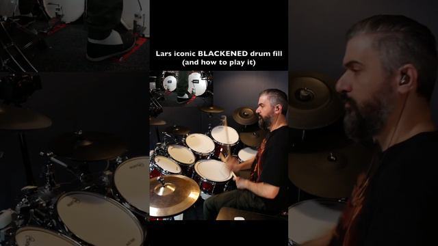 Look at this amazing drum fill by Lats Ulrich at Blackened! #metallica #larsulrich #blackened