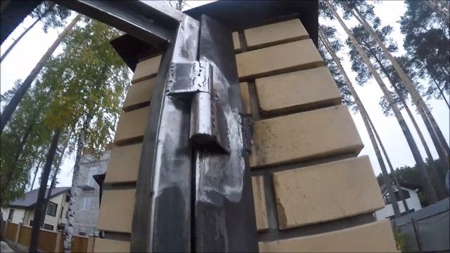Приварка петель калитки с усилением смотреть онлайн