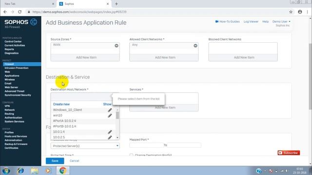 How to configure port forwarding in sophos xg firewall steps by steps | Hindi смотреть онлайн
