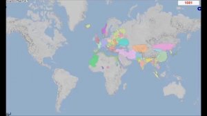 Изменение карты мира. 5000 лет