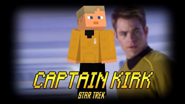 Random Minecraft Skin - Captain Kirk (Star Trek) смотреть онлайн
