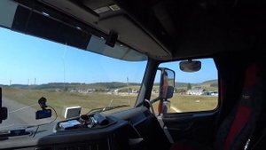 VOLVO FH коробка I-Shift продолжает жить своей жизнью)))