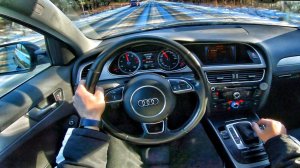 2013 Audi A4 1.8 TFSI - POV TEST DRIVE