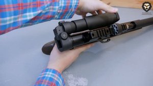 Пневматическая винтовка Jager SPR Карабин ( 6.35 мм, 470 мм, складной приклад) видео обзор