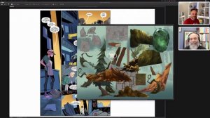 Comic Illustration with David Cousens and Tony Harmer Day 3/3 | Adobe Live