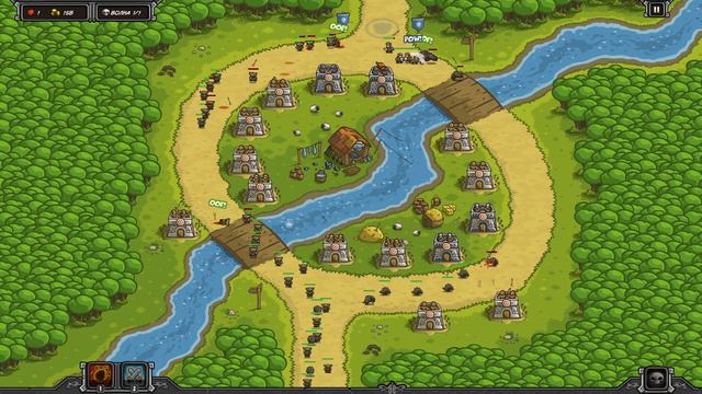 БЕРЕГА ДВУРЕЧЬЯ - ЖЕЛЕЗНОЕ ИСПЫТАНИЕ💥 #14 💥 KINGDOM RUSH. СЛОЖНОТЬ: ВЕТЕРАН. смотреть онлайн