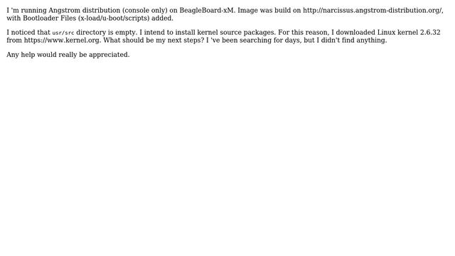 How to install kernel sources? смотреть онлайн