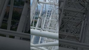 Колесо обозрения 140 метров высота. Москва.