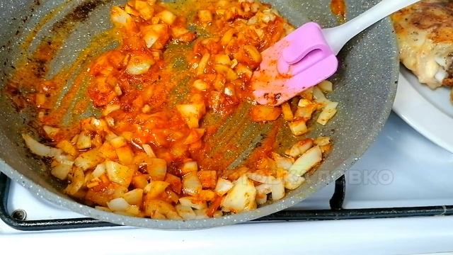 Никогда не ел на столько вкусной курицы. Рецепт курицы по-сербски! Жена порадовала меня