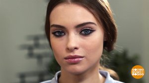 Макияж "кошачий глаз". Доброе утро. Фрагмент выпуска от 18.01.2019