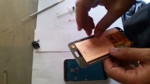 Замена дисплейного модуля на Samsung Galaxy j1 (SM-j120F/DS)