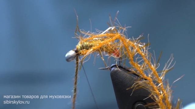 Нимфа Хамелеон. Buggy Yarn + MicroString синель