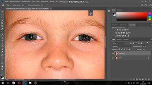 Инструмент красные глаза в фотошопе . Как убрать красные глаза в фотошопе . Уроки фотшопа . Урок 4