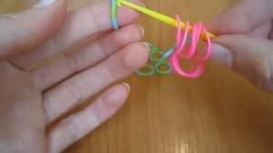 Браслет УЗЕЛКИ ? Как плести браслет из резинок RAINBOW LOOM ? БЕЗ СТАНКА ?