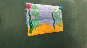 Мастер-класс по изобразительному искусству - «Подводный мир»