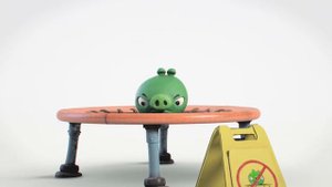 свинья прыгает на батуте 1 минуту (разрешаю использовать этот видос в разных целях)