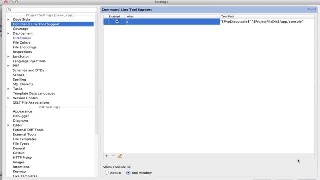 PHPStorm & Symfony2 with git sub modules