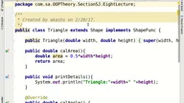 OOP Theory, Section SJ, Lecture Nine смотреть онлайн