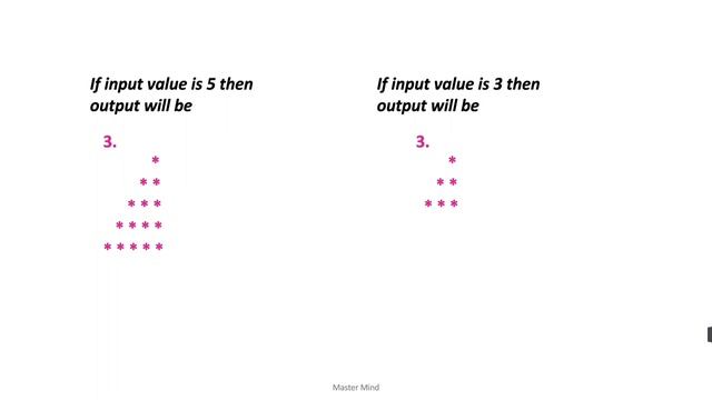 Star Pattern in python #2