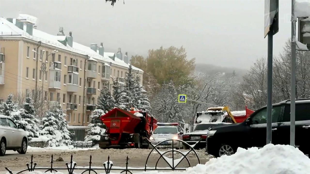 Ставрополье завалило снегом