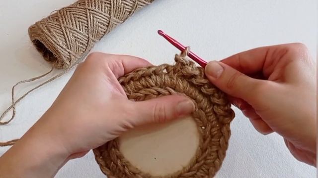 Эффектная обвязка края крючком. Обвязка 
