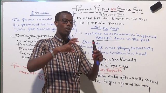 PRESENT PREFECT TENSE AF-SOMALI PART TWO смотреть онлайн