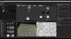Создание 3d модели плитки барельефа - орнамента. От идеи до финального рендера.