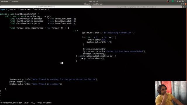 Java Live Coding : CountDownLatch